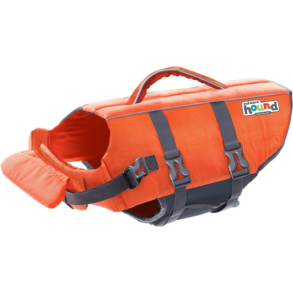 Outward Hound Granby Splash Orange Dog Life Jacket