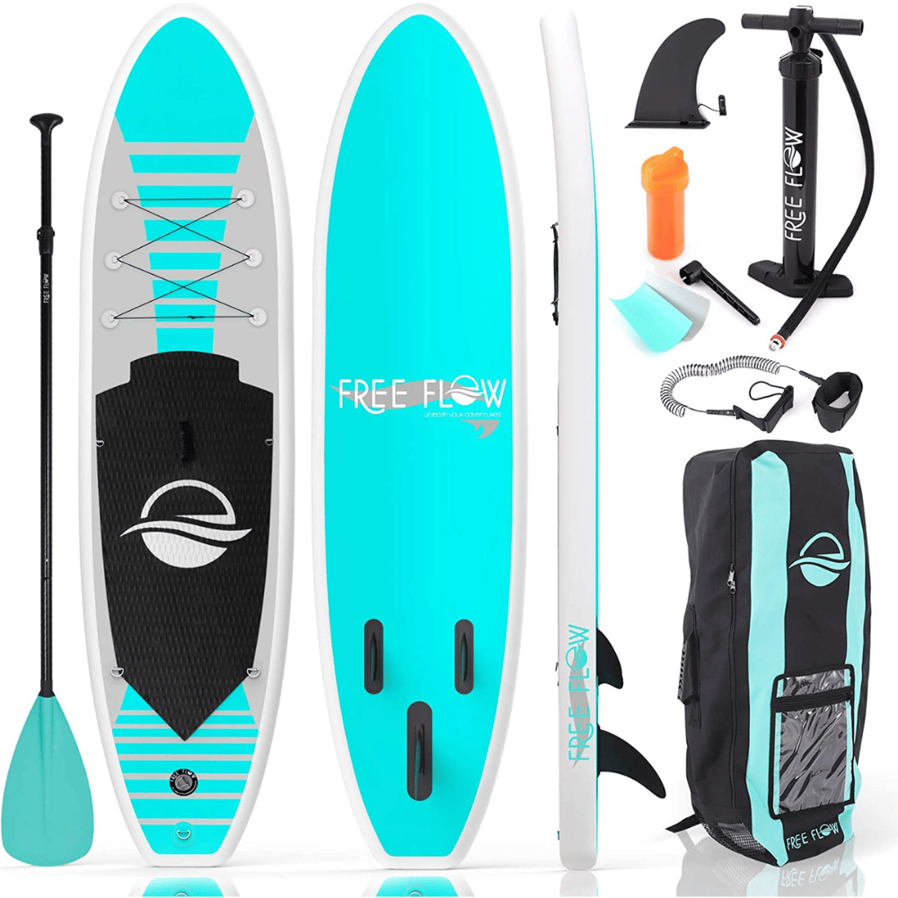 SereneLife Inflatable Stand-up Paddle Board